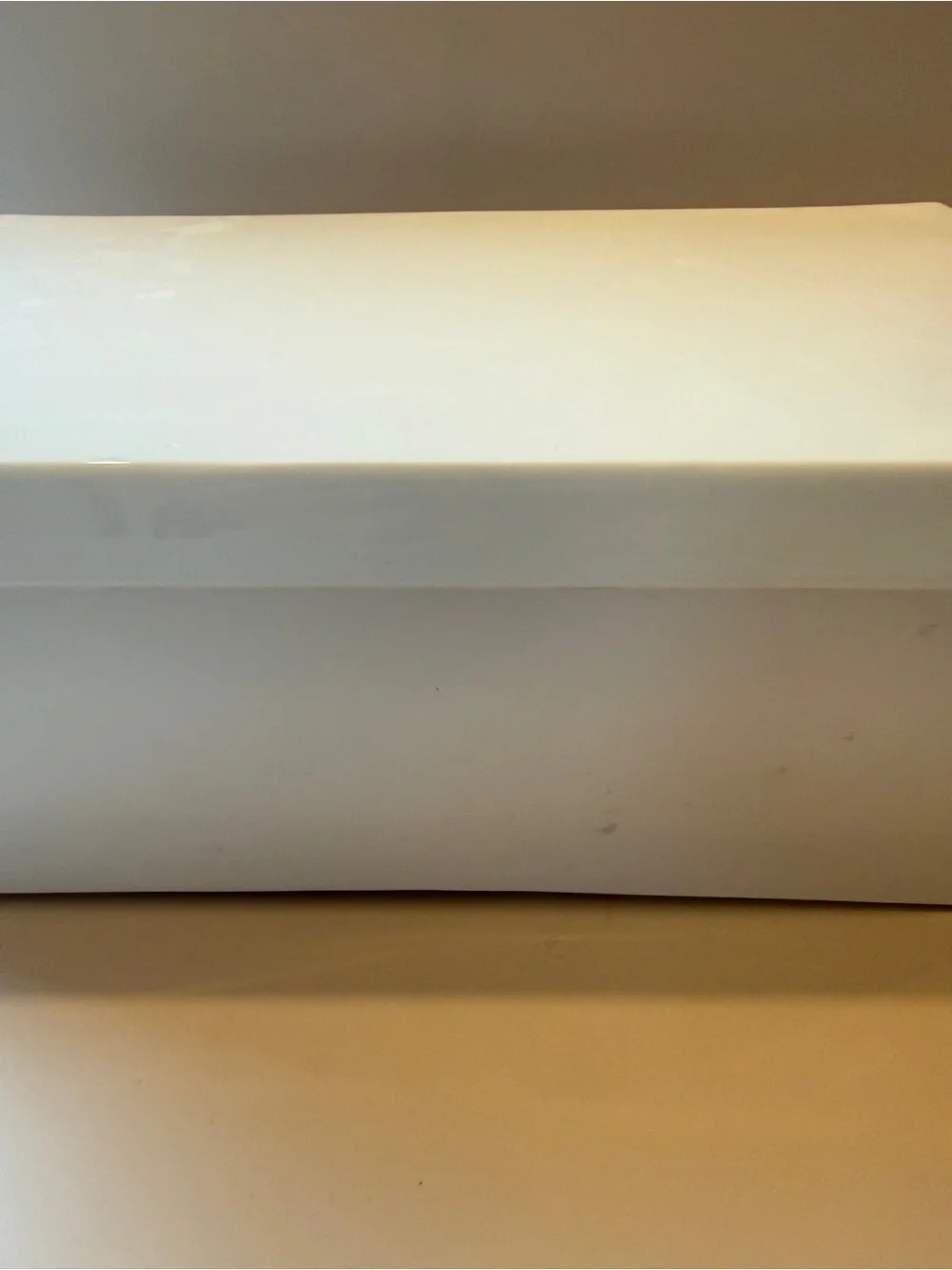Seletti White Ceramic Storage Box with Lid